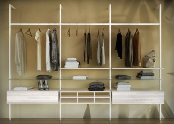 Ahorra espacio con percheros inteligentes y almacenamiento Ahorra espacio con percheros inteligentes y almacenamiento
